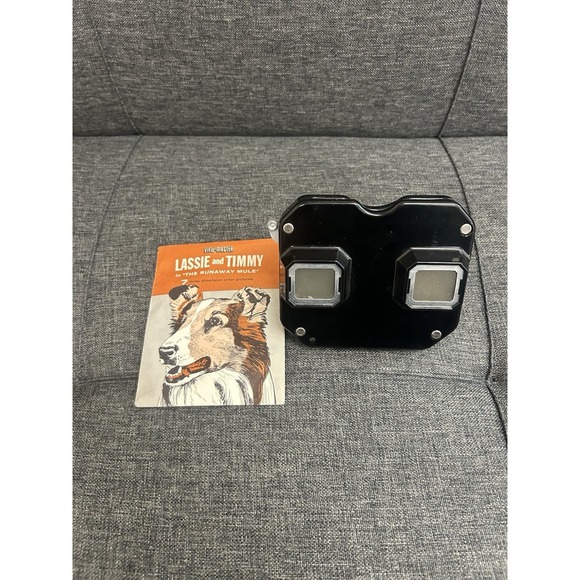 Other - Vintage Sawyer's View-Master Viewer w/ Lassie & Timmy Reel "The Runaway Mule"
